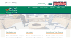 Desktop Screenshot of drdanslandscaping.com